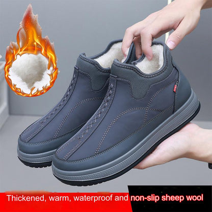 🔥Oferta limitowana 50% zniżki🔥 Nowa seria męskich butów zimowych 2025, antypoślizgowa, ciepła, miękka i wygodna-3814004