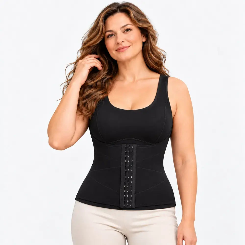 🤗【XL–5XL / 4 barve】 Topel flis brezrokavnik nemške izdelave, zasnovan za oblikovanje predela trupa in pasu