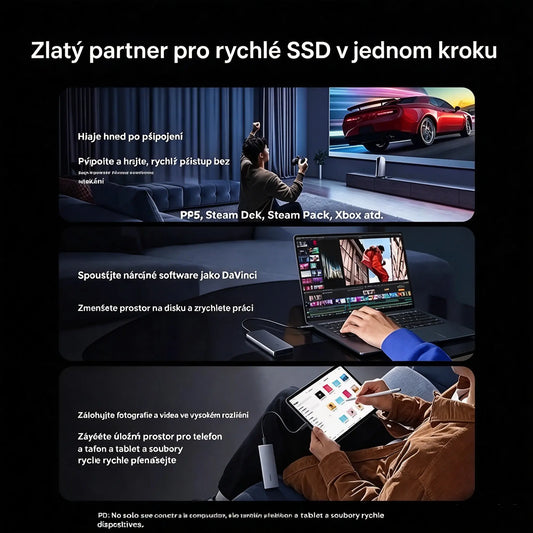 ⚡Přenosný vysokorychlostní externí pevný disk s velkou kapacitou