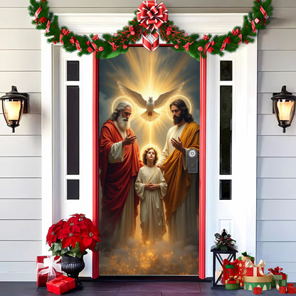 🎄 Venta anticipada de Navidad: 🎅 Decoraciones navideñas para puertas 4130249