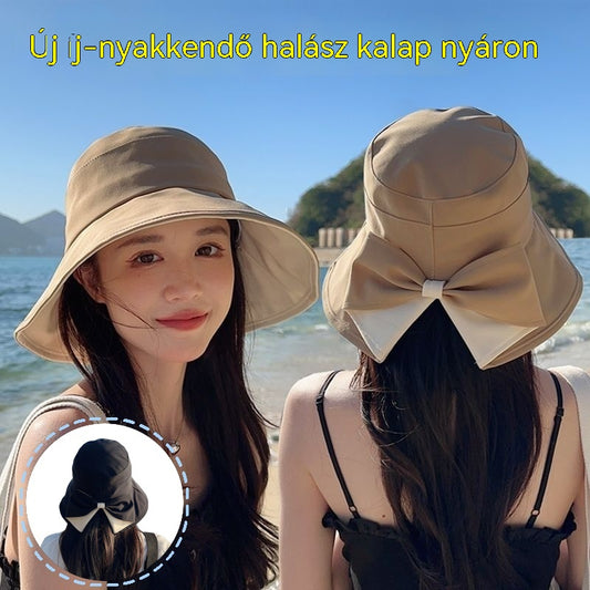 🎀🎀 50% kedvezmény 👒 | Retro sapka masnival: összecsukható és lélegző, nyári alapdarab.