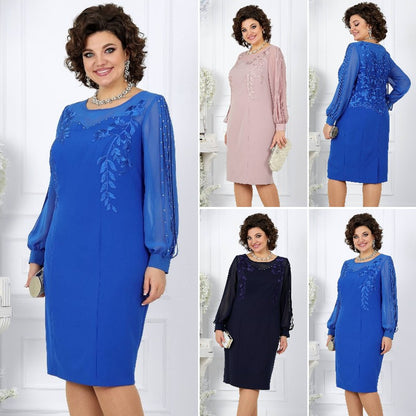 【🏆 Najlepiej sprzedające się produkty】😍 【S-5XL】2024 nowa elegancka i wygodna sukienka-3856624