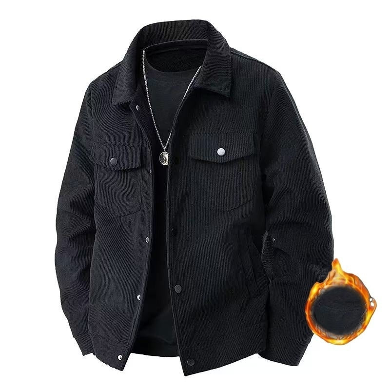 🔥【M-4XL】Nowa zimowa męska kurtka casual – luźny fason, ciepła i wygodna-4207184