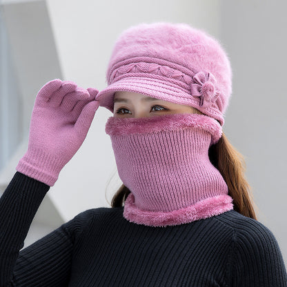 💥 49% OFF-【Czapki+Szalik+Rękawiczki】 Stylowa czapka pluszowa na jesień i zimę 3814155