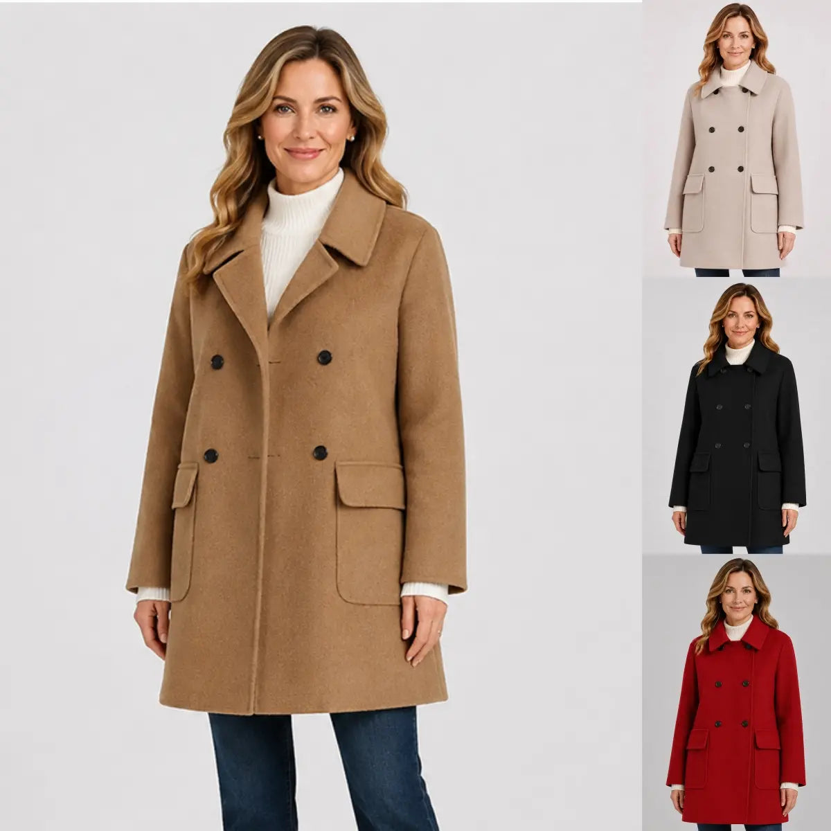 ✨【Časově omezená nabídka】💖【M–3XL】Nová podzimní a zimní bunda, pohodlná a hřejivá, módní a snadno kombinovatelná