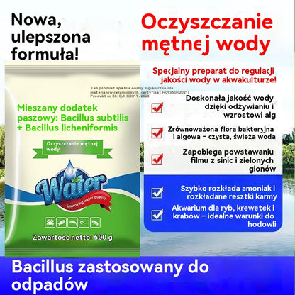 🐟🌊🔬500 g Premium Pond Powder | Klarowanie wody i kontrola glonów 🐟🌊🔬-4092396