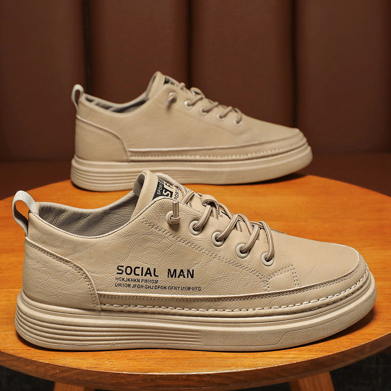 🍿【39-44】2025 wiosenne nowe buty na co dzień z miękkiej skóry bydlęcej-3923435