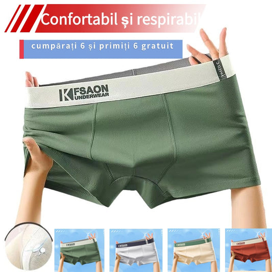⏳⏳[Oferta ograniczona czasowo]🔥【6 sztuk】Nowe męskie bawełniane bokserki