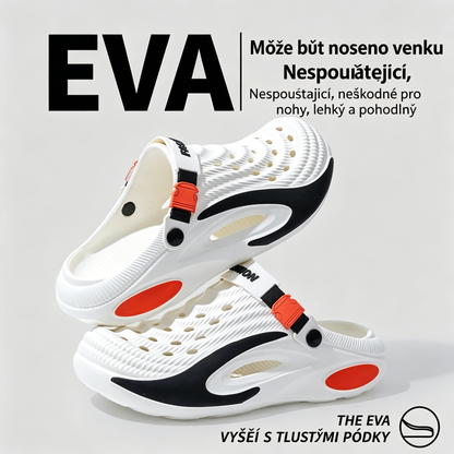 👟 Sleva 50 % 🌬️ Pánské univerzální sandály s tlustou podrážkou z EVA: protiskluzové, super lehké a prodyšné, ideální na pláž, sport i každodenní nošení 🏃‍♂️