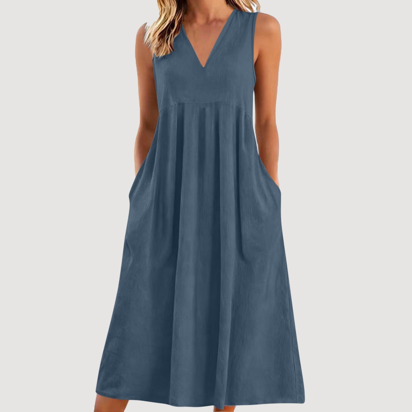 🌺[S-2XL]👗Lehké letní šaty - ideální na procházky a dovolenou, elegantní a pohodlné