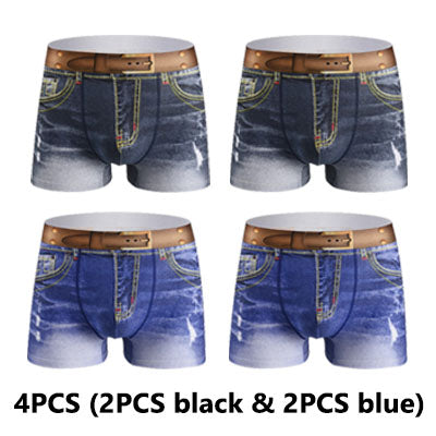 🩳【L-4XL】Męskie oddychające bokserki bawełniane