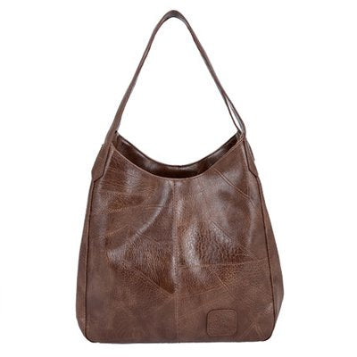 💖👜💖Nová veľkokapacitná taška cez rameno z mäkkej kože - všestranná módna dámska kabelka-4141737