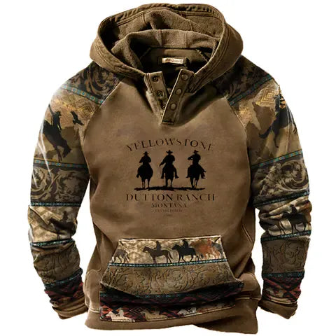 🔥[S-5XL]męska, pogrubiona bluza 3D z długimi rękawami, zapewniająca ciepło i zimno jesienią i zimą 4225467