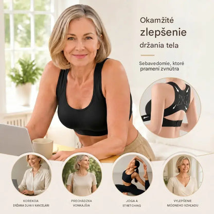 【✨Kupte 1 a získejte 2 zdarma --- balení 3 kusů】【40-90KG】Dámská tvarující podprsenka, která pomáhá upravit linii zad 💋