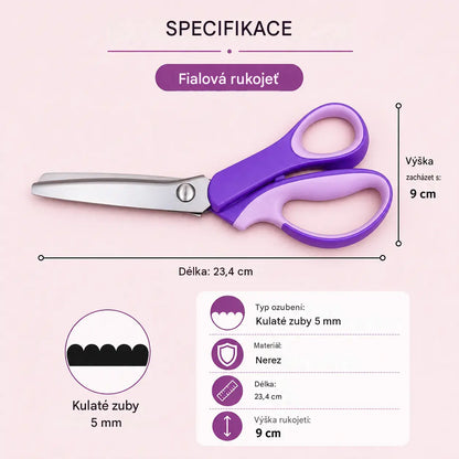 ⭐✂️🧵Multifunkční řemeslné nůžky, snadno vytvořte nádhernou krajku!