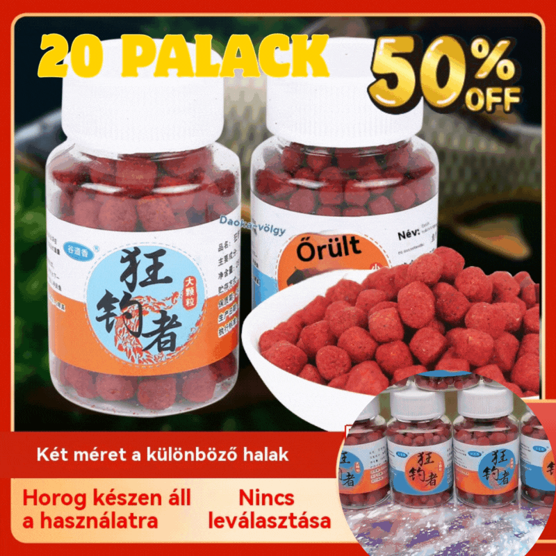 【5/10/20 palackok】🐟Horgászati kiegészítők szemcsés csali