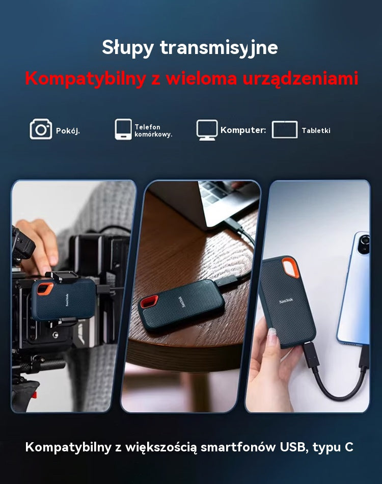 【Ostatni dzień 🔥50% zniżki】💥【8TB-128TB】 Szybki i pojemny dysk twardy do urządzeń mobilnych-4073001