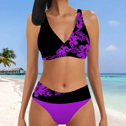 👙【S~5XL】Nowy styl damski dwuczęściowy kostium kąpielowy bikini