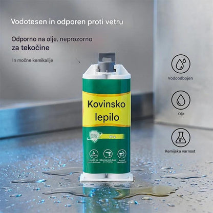 【Komplet 3 kosov】 23 evrov🔥Časovno omejen 50% popust! 🛠️Visoko trdno lepilo za popravilo kovin AB