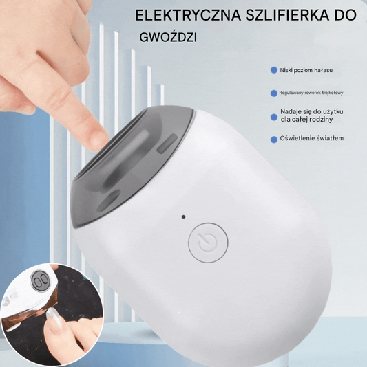 💅 Kup 1 sztukę i otrzymaj 1 za darmo! ✨ Automatyczny pilnik do paznokci (1 sztuka) do bezpiecznej i delikatnej pielęgnacji paznokci 👶-4187325