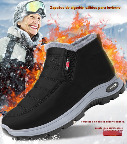 🔥【35-48】Unisex zimné topánky s fleecovou podšívkou, teplé, pohodlné a protišmykové na chladné počasie. 4137775