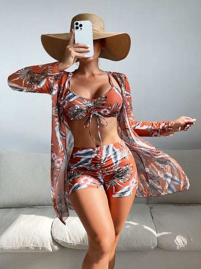 👙 Nowy modny trzyczęściowy strój kąpielowy, więcej dostępnych kolorów-3605546