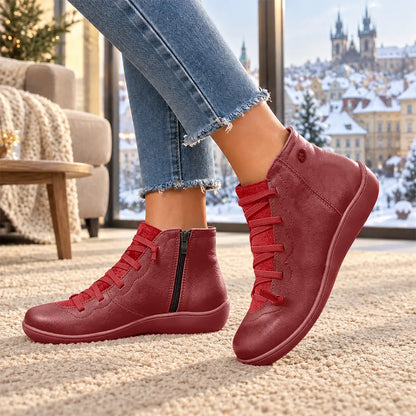😍 Utolsó nap – féláron! 🥾【35–43-as méret】Új női hétköznapi bokacsizma ✅ Ingyenes szállítás