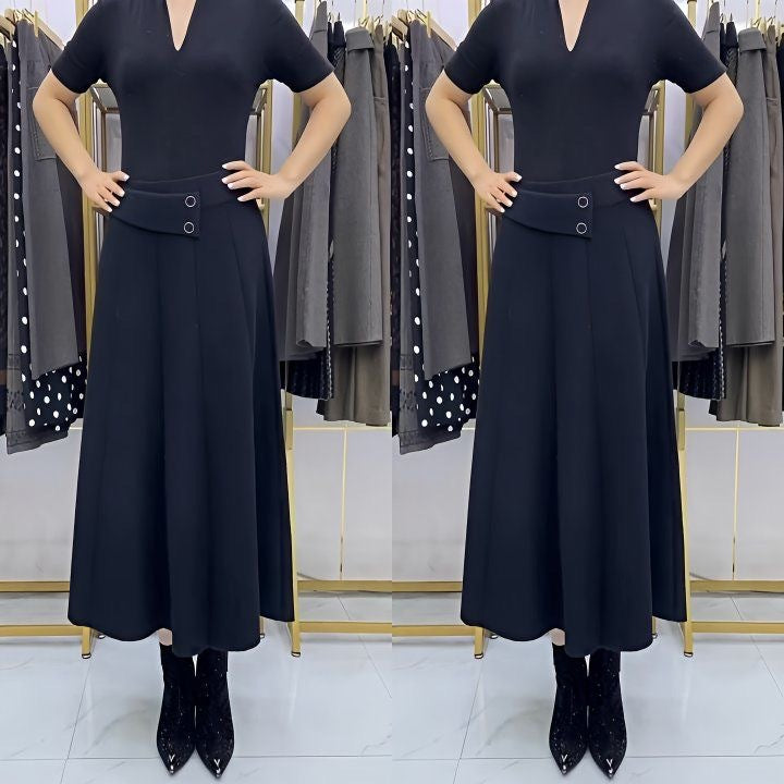 ⏳ Poslední den – sleva 50 % 🎀【S–4XL】Dámská podzimní/zimní midi sukně