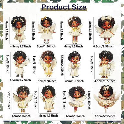 🔥Oferta ograniczona czasowo🔥🎁Drewniana ozdoba anioł – dekoracje do domu 4145672