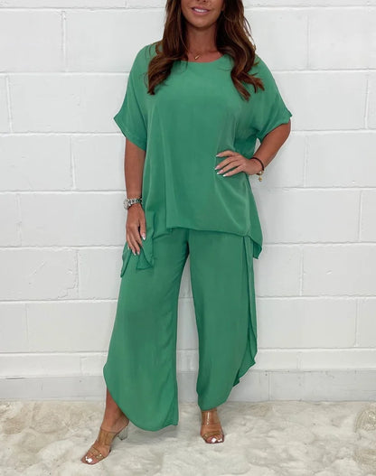 🔥Wyprzedaż sezonowa! Kup teraz!🔥【S-5XL】Modny 2025 casualowy garnitur damski plus size-4005249