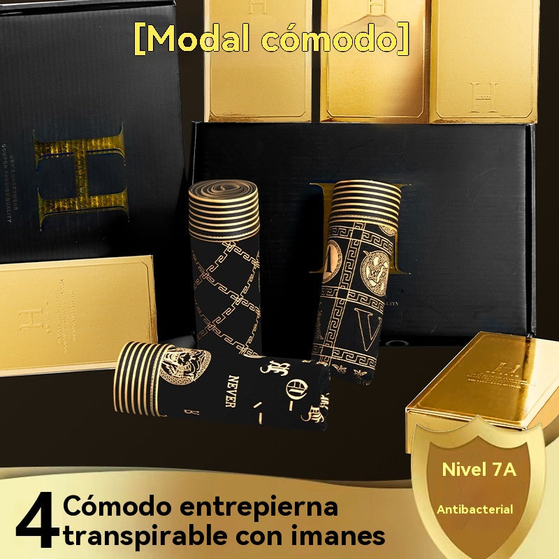 🔥【Kup 2 i otrzymaj 2 gratis】🚹✅💥【40–140 kg】Męska oddychająca bielizna z lodowego jedwabiu, bezszwowa i wygodna, w dużych rozmiarach, z modnym nadrukiem-4209960