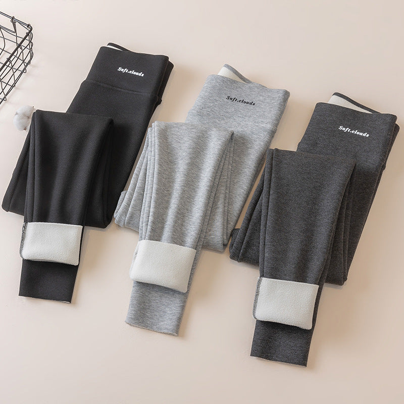 💥 Kup jeden, drugi gratis! 🔥 [S-5XL] Legginsy ocieplane z wełny, wysoki stan, duży rozmiar, wysoka elastyczność – niezbędne na jesień/zimę 2025!-4106059