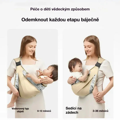 🎉 Prodáno přes 50 000 kusů! 👶 Prodyšné nosítko 4 v 1: umožňuje nosit dítě vpředu nebo na zádech, čelem dovnitř nebo ven, pohodlné pro miminka od 0 do 36 měsíců. 💞✨
