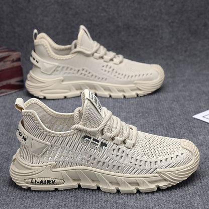 💥💥 (38-46) Zapatos casuales de verano para hombre, transpirables, con suela suave y excelente comodidad.
