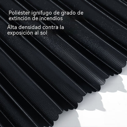 💥【-50% de descuento】🔥[Juego de 4 piezas] Cortina parasol con riel deslizante para ventana de coche y aislamiento térmico