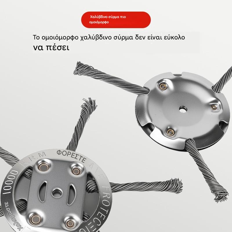 🧰🔥Τελευταία ειδική προσφορά【Αγοράστε 1 και πάρτε 1 δωρεάν】Δύο είδη για 22 ευρώ---Μέση τιμή: 11 € ανά τεμάχιο】🔥Χορτοκοπτικό ζιζανίων από ατσάλινο σύρμα