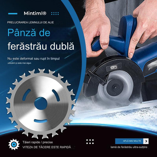 ⚙️🔨【Kupi 1, dobi 1 gratis】🔥 Dvostranski žagin list iz lahke zlitine za obdelavo lesa