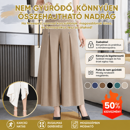 🔥 Időkorlátos 50% kedvezmény 💖【M–5XL】Női magas derekú, bőszárú szoknya – tavaszi és nyári stílus
