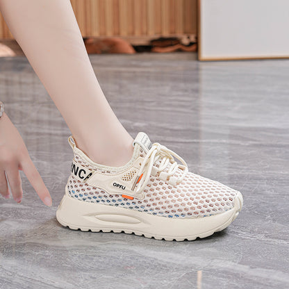 💕【35-40】2025 Letnie nowe buty sportowe z siateczki Flying Mesh Leisure