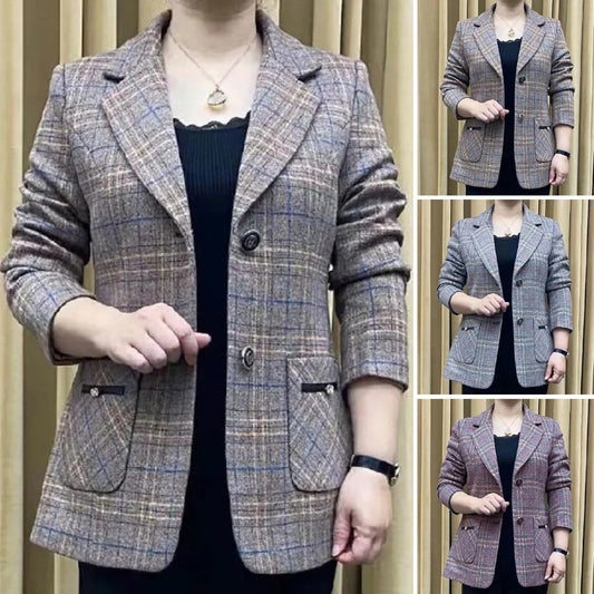 【Promocja czasowa 50%】✨🧥【M-4XL】Nowa damska kurtka na jesień i zimę z kołnierzem