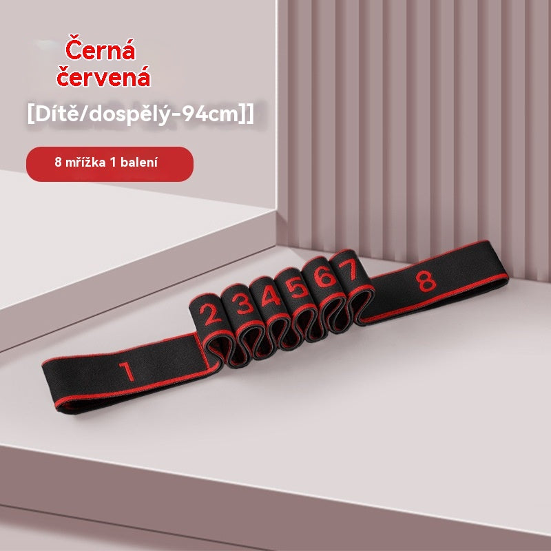 🦵👍【Kupte 1 a získejte 1 zdarma】😍 Odporová guma pro budování svalů, protahování nohou a elastická guma pro osoby středního a staršího věku.