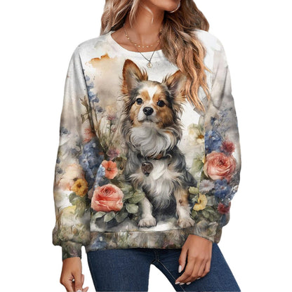 🔥【S-6XL】🐶Urocza bluza z kapturem z głową zwierzęcia dla kobiet 4158917