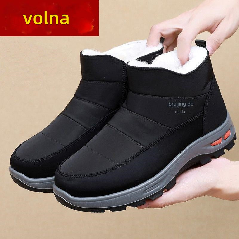 🔥【39-45】👟Moški zimski čevlji iz čistega bombaža, žameta in debelega krzna. 4145732