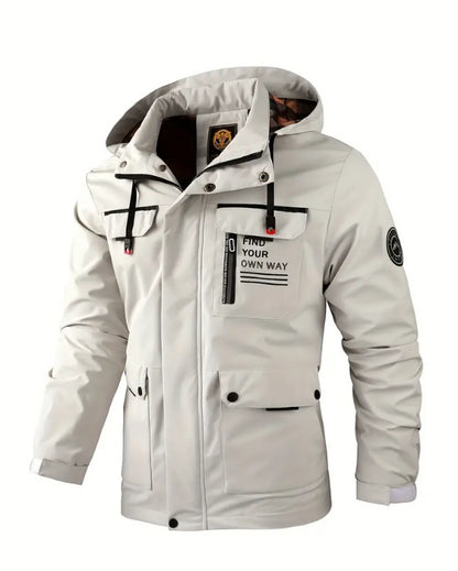 🔥【M~4XL】 2024 Nowa męska wiatroszczelna i wodoodporna kurtka do wspinaczki górskiej-3769913