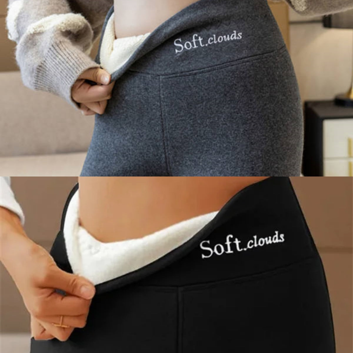 🔥🔥Kup jeden, drugi dostaniesz gratis🔥🔥[S-5XL] 2024 Kaszmirowe legginsy termiczne z wysokim stanem na jesień i zimę, można nosić na zewnątrz