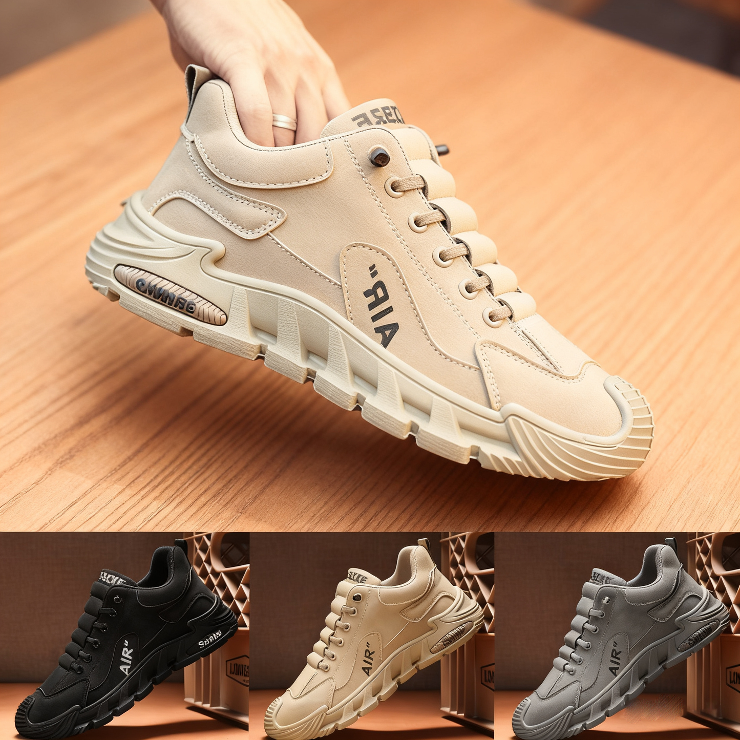 🔥(39-44) Męskie wodoodporne i oddychające buty casualowe, miękkie podeszwy, wygodne w noszeniu 4130258