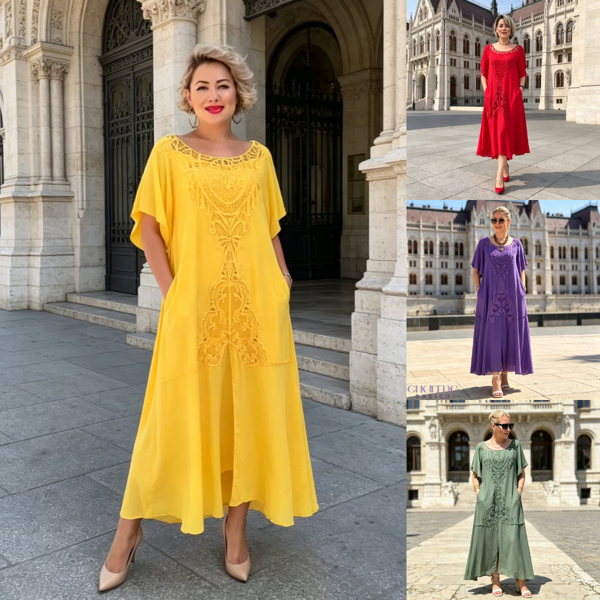 ❤️【S-5XL】Divatos, bő szabású ruha – kényelmes, prémium minőség 🔥 Minden alkatra tökéletesen illeszkedik 👌