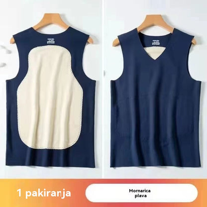 😍🔥【Kupte jeden, druhý dostanete zdarma】Nová pánská termo vesta ve stylu roku 2026, pohodlná a všestranná, odolná proti žmolkům a tvaru.-4189386