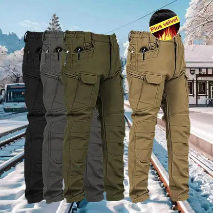 🏕️⌛  50 % POPUSTA!🔥 Moške vojaške taktične hlače z vetrovno in toplotno izolacijsko zasnovo