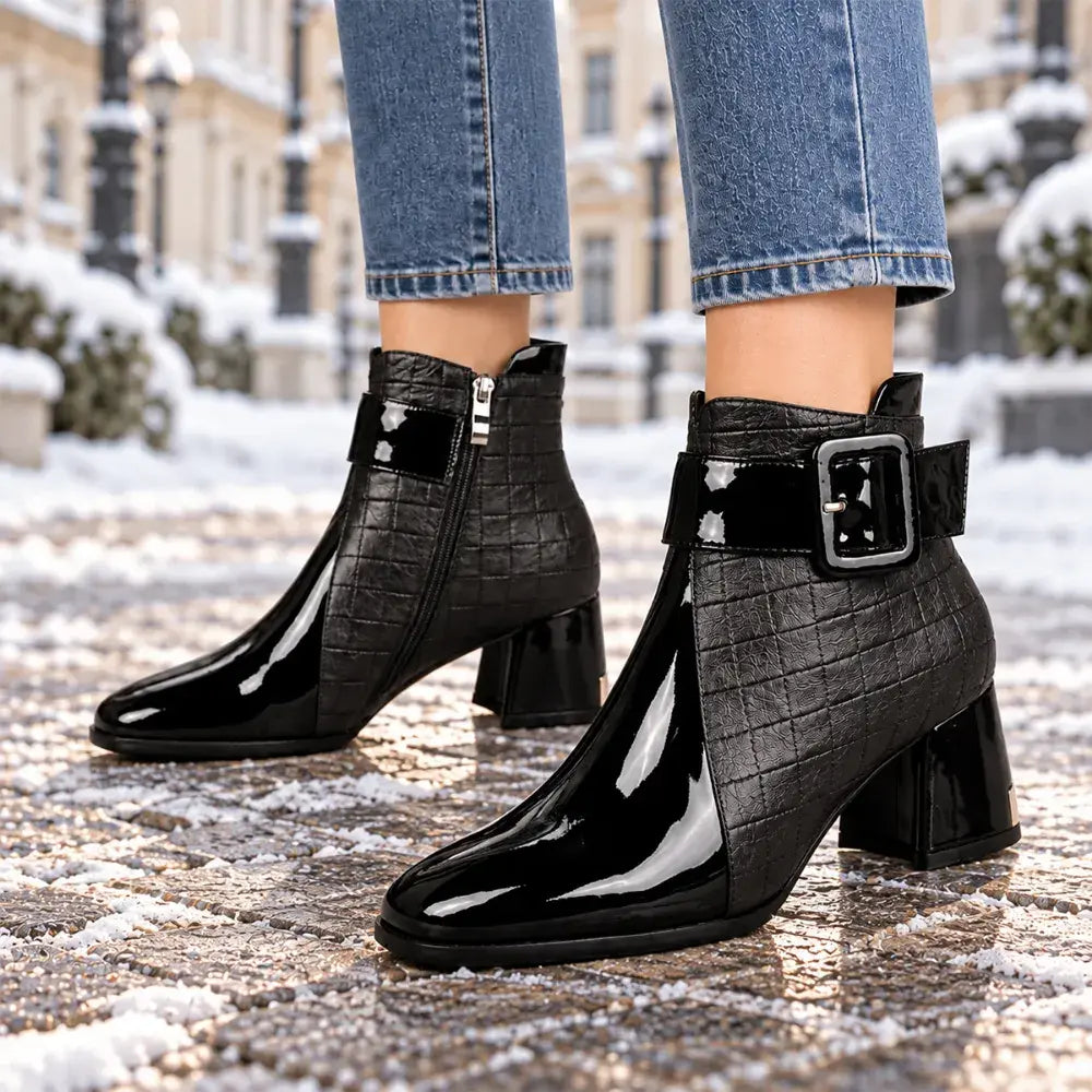 👢50 % popust🔥【 35–40】Elegantni ženski jesenski gležnjarji – modni in vsestranski